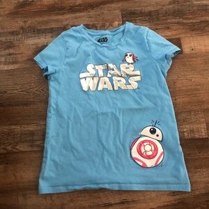 Star Wars Kids Light Blue BB-8 T-Shirt